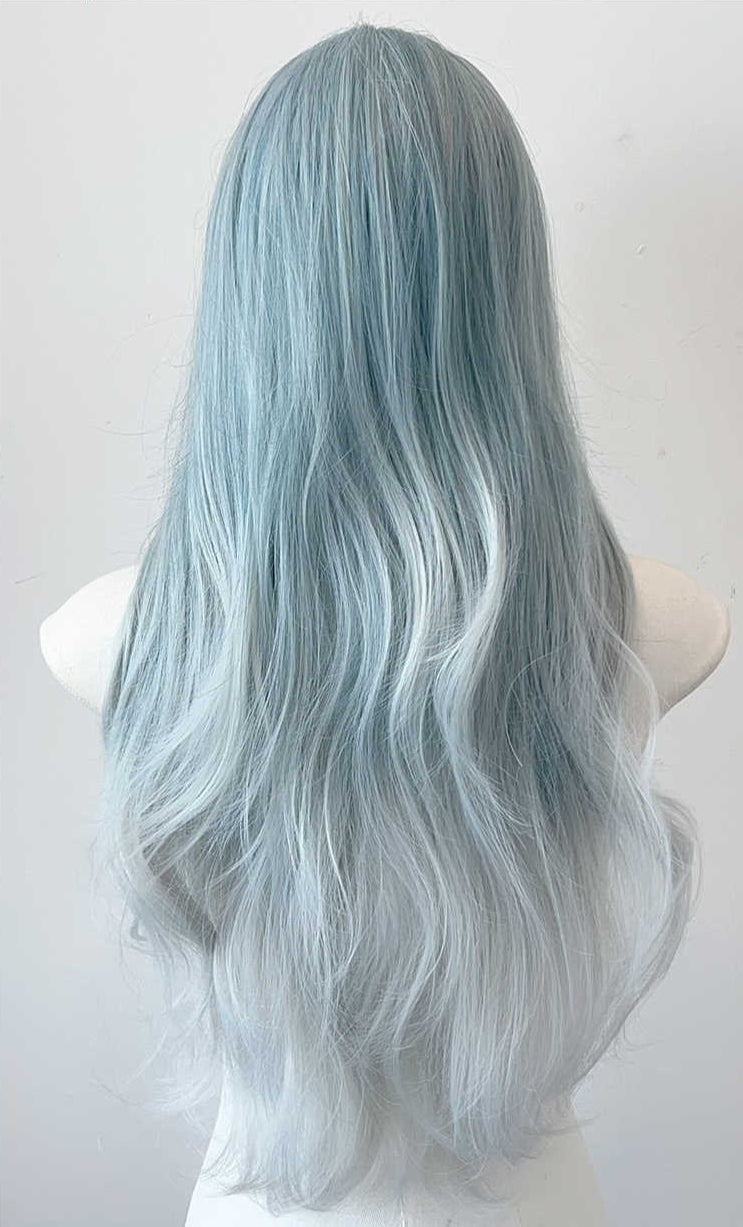 Ice Blue Gradient Wig