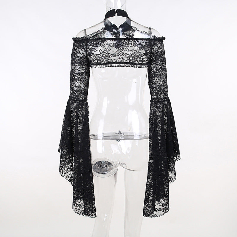 Gothic Lace Waistcoat Sleeves
