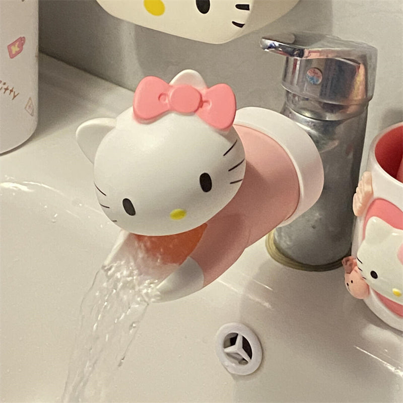 cute kitty Faucet extender splash-proof