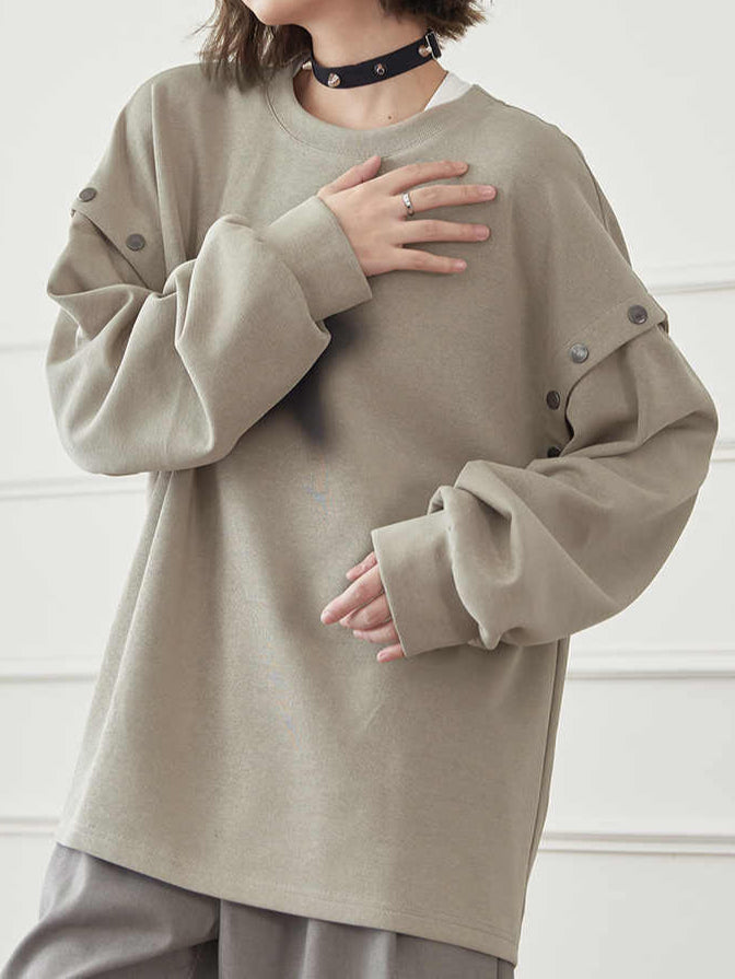 Acubi Removable Long-sleeved Top