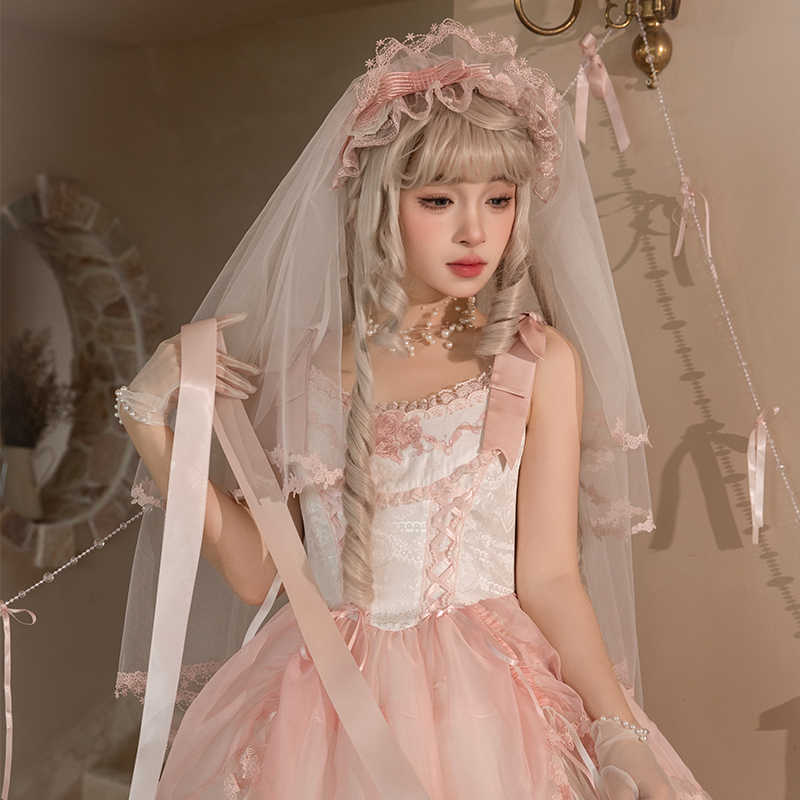 Silk Satin Ballet Lace Mesh Lolita Dress