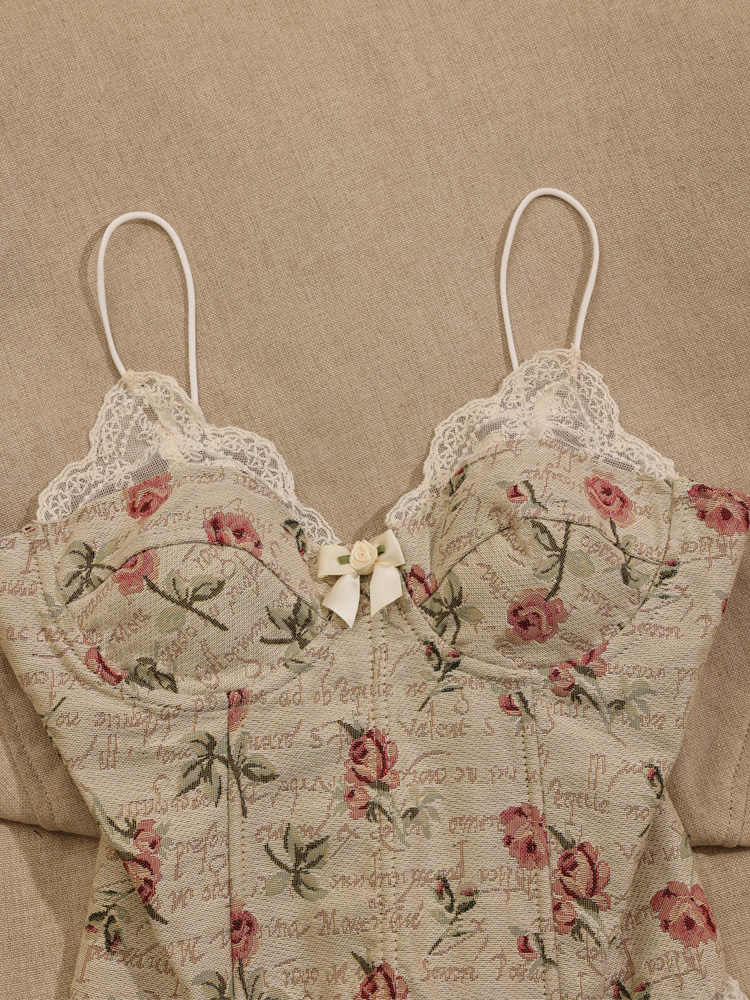 Retro Floral Camisole