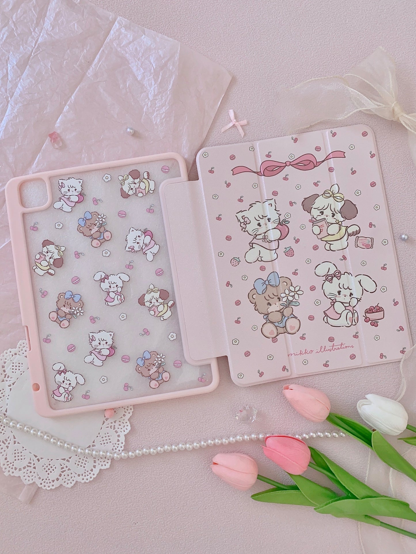 kawaii ipad protective case
