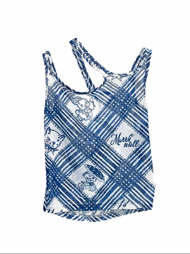 Y2K Mesh Rabbits Tank Top – By Coquette