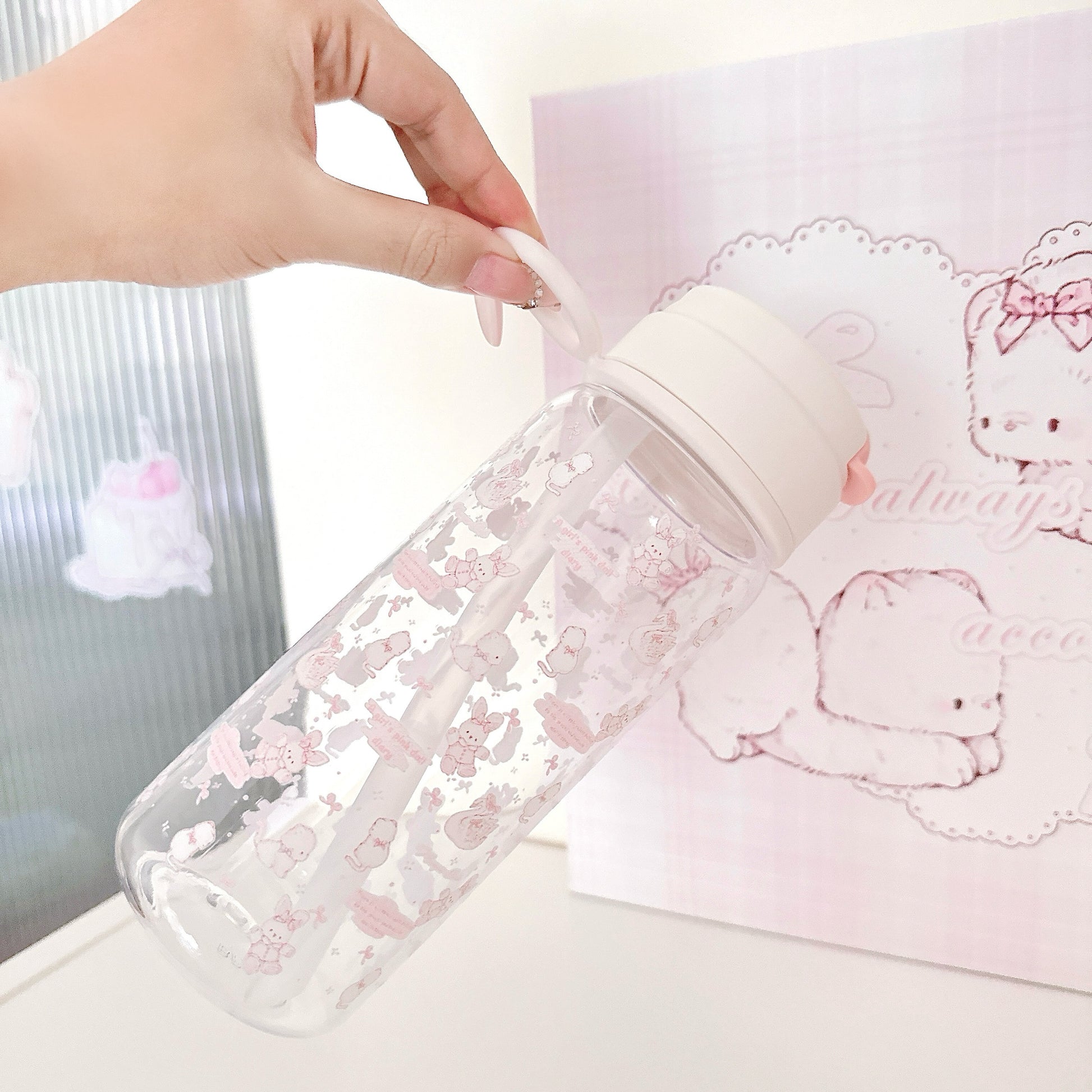 cute kawaii water bottle