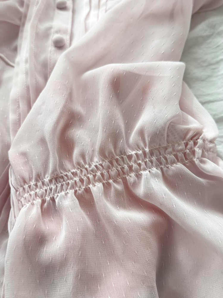Mesh Pink Shirt