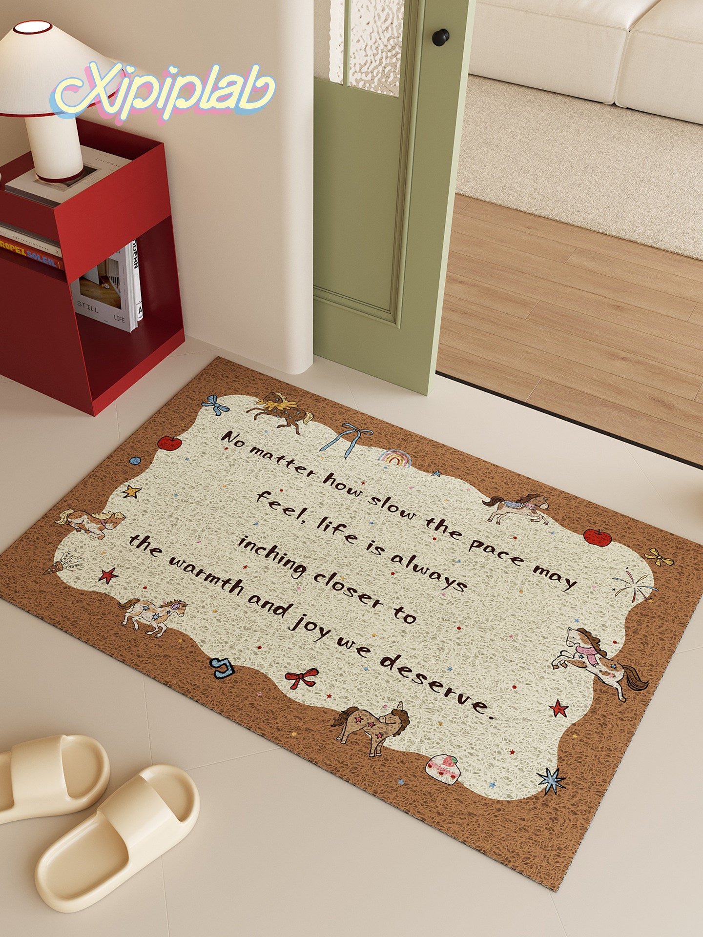 kawaii entrance floor mat