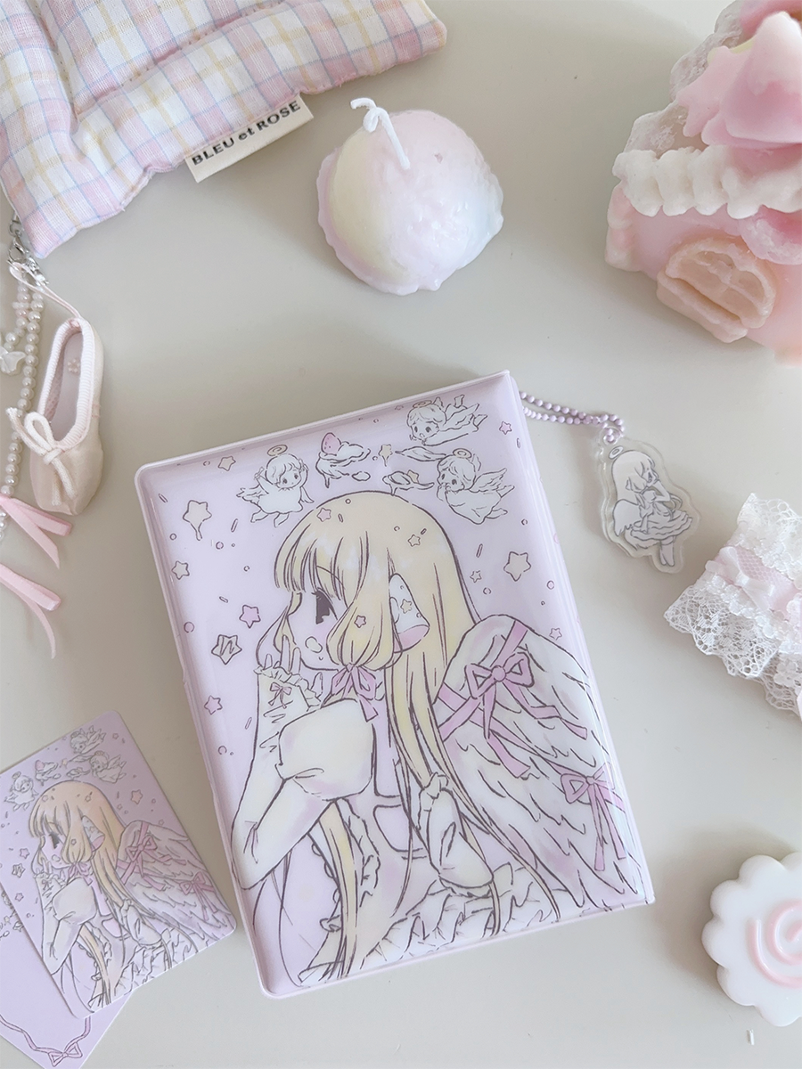 kawaii angel heart versatile and cute A7 loose-leaf ledger