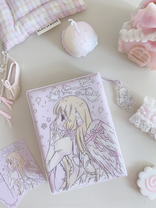 kawaii angel heart versatile and cute A7 loose-leaf ledger