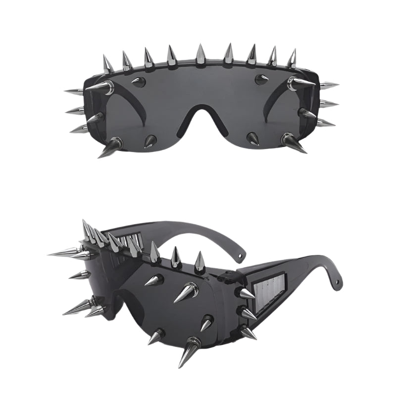 Grunge Cyberpunk Rivet Sunglasses