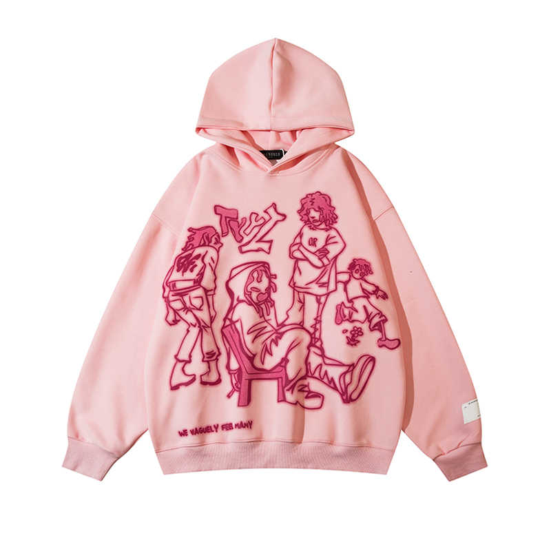 Y2K Street Hooded Sweatshirt