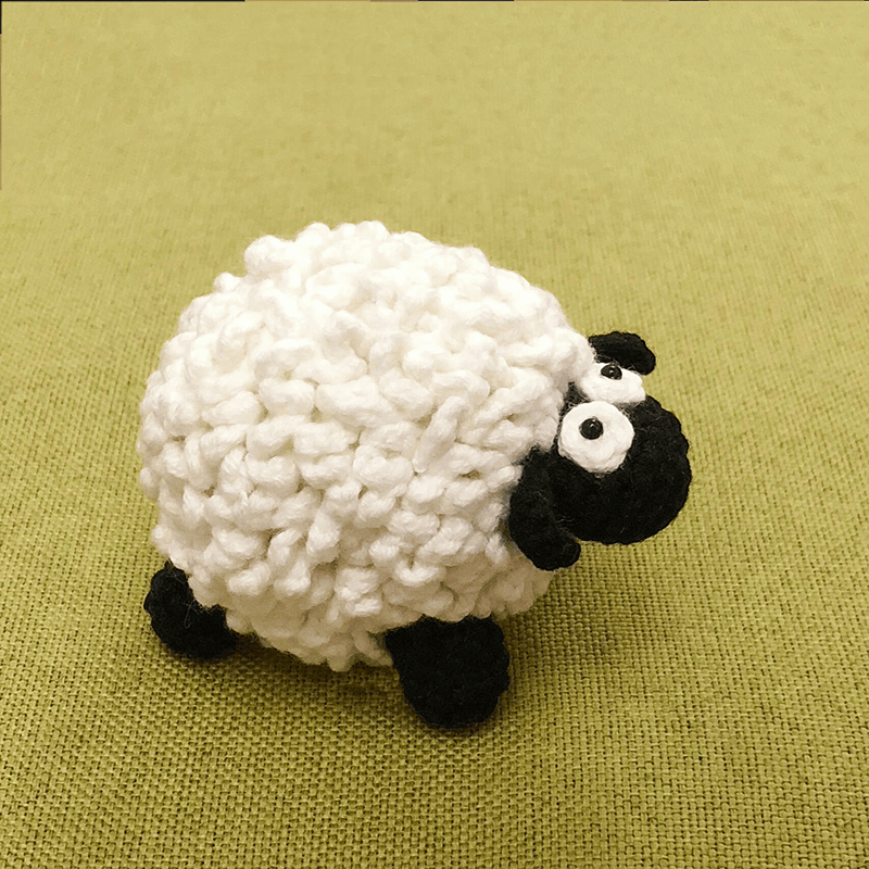 diy crochet Sheep kit