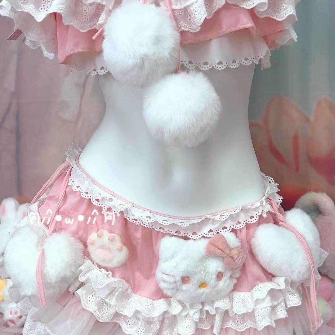 Sweetheart Maid Pajama Set