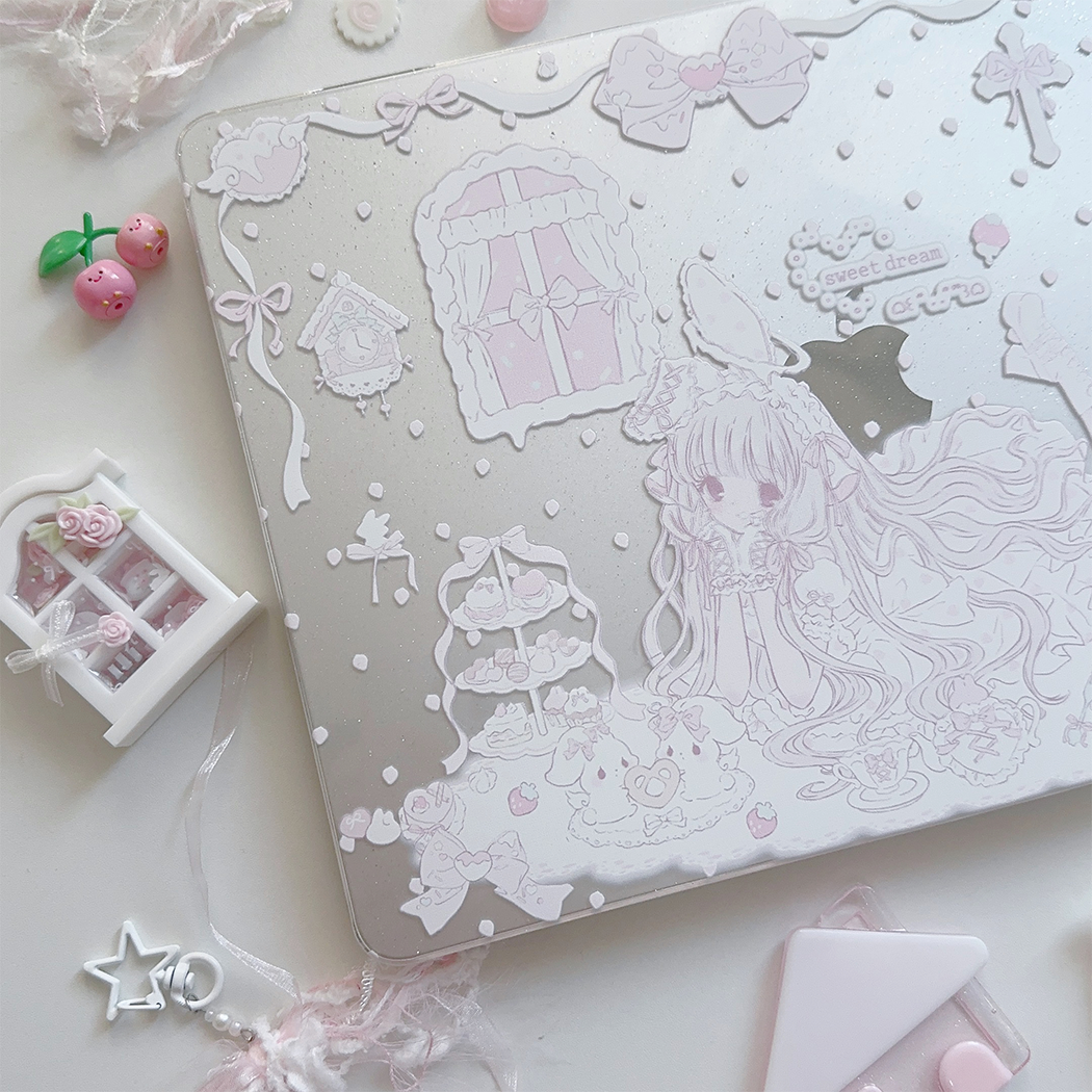 MacBook angel heart protective case