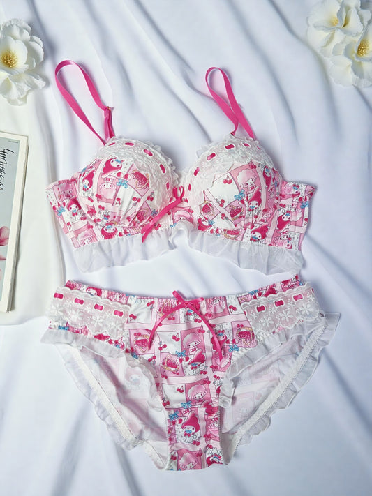 pink melody kawaii lingerie