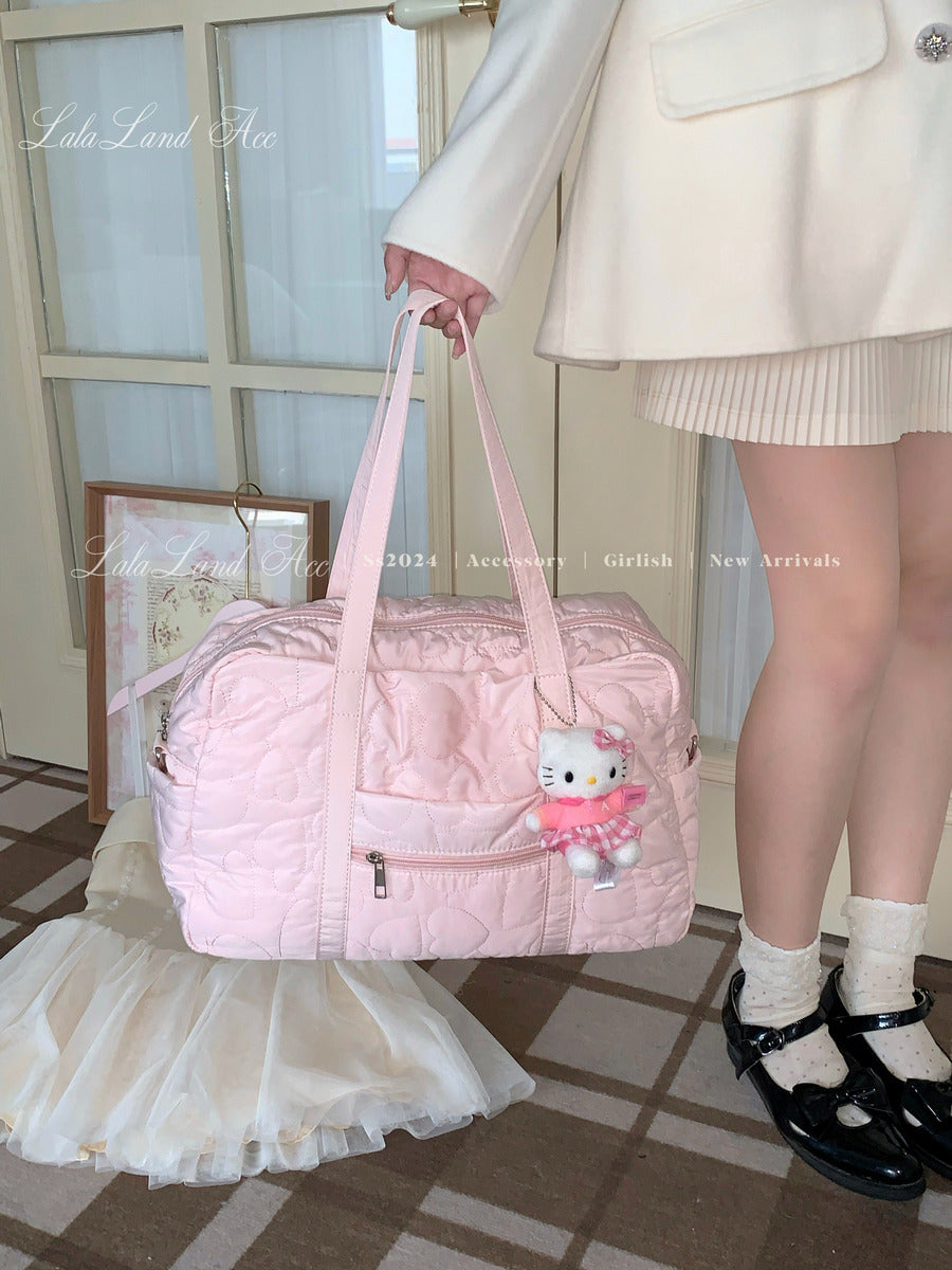 cute homemade trolley travel bag