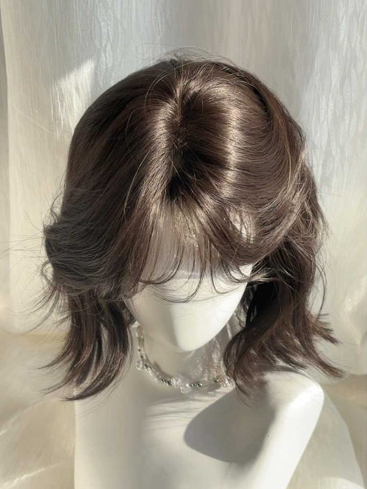 JK Natural Short Curly Wig