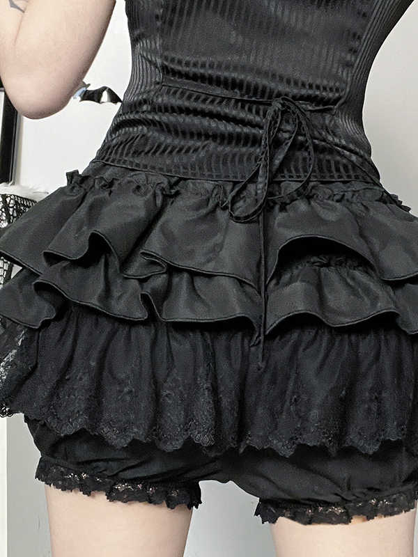 Gothic Puffy Sleeves Shirt