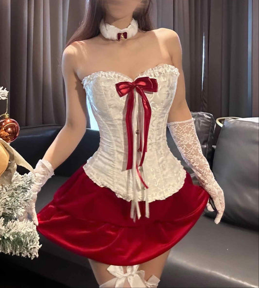 Christmas Bunny Girl Dress