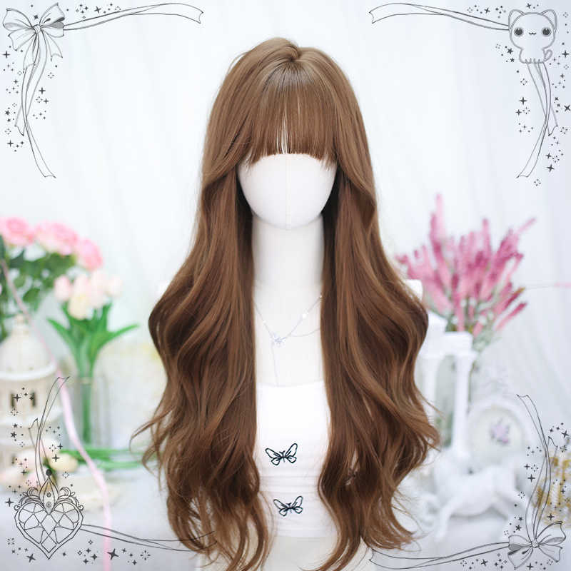 JK Long Curly Wig