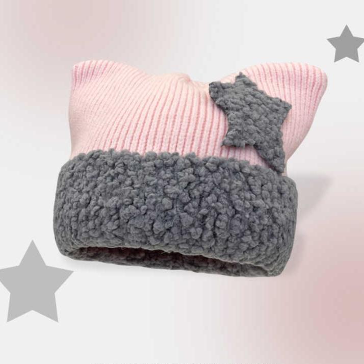 Yabi Cat Ears Woolen Hat