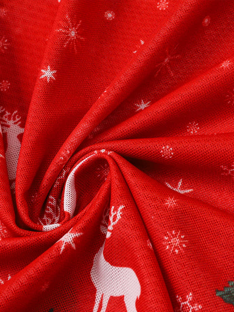 Christmas Mesh Suspender Nightgown