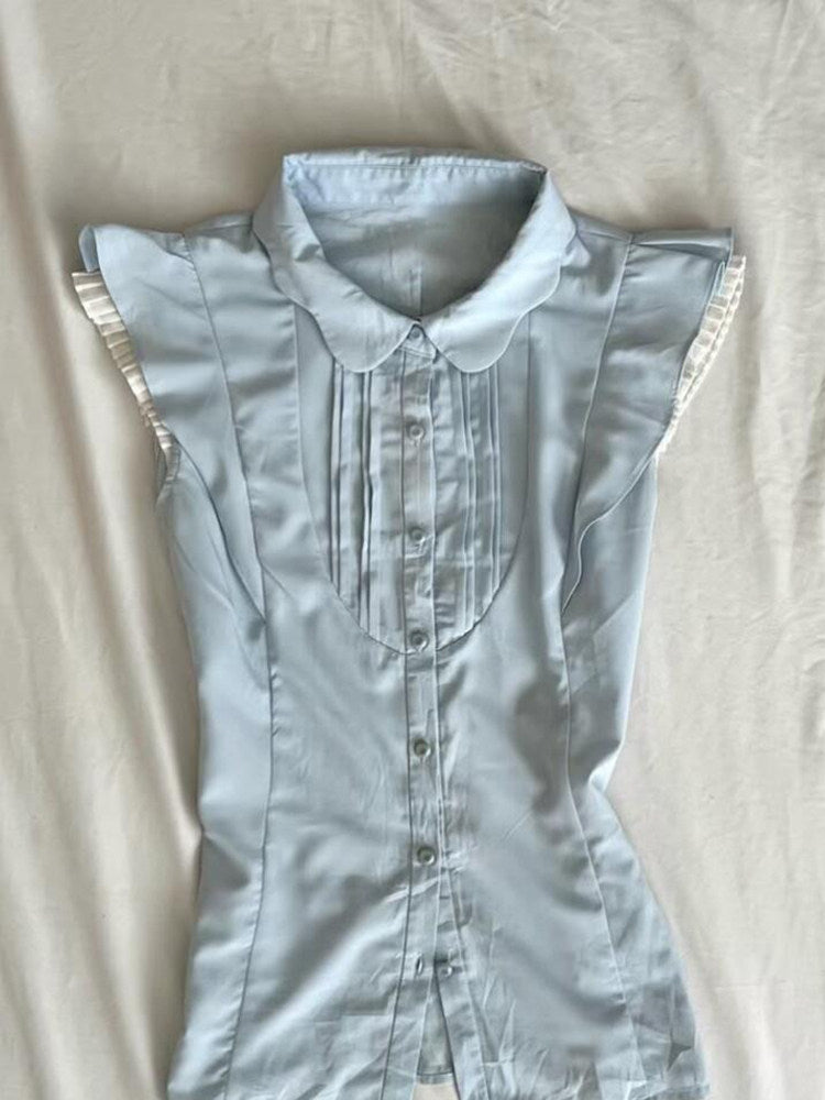 baby blue fresh shirt