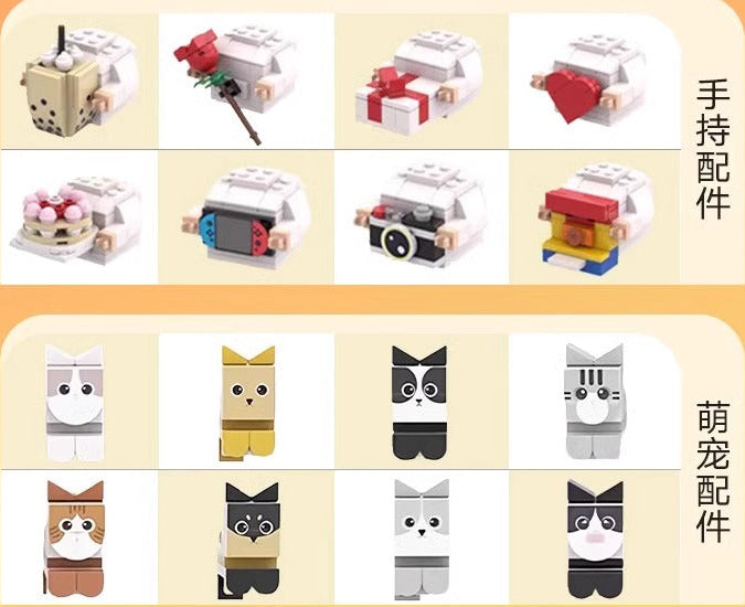 custom building block portrait