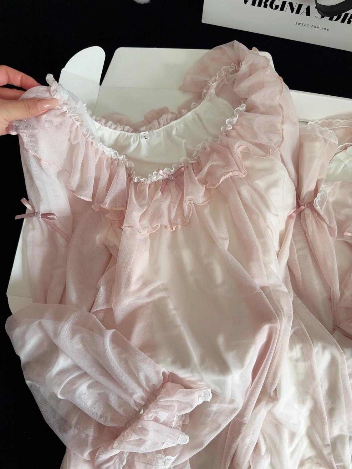French Fairy Mesh Pajamas
