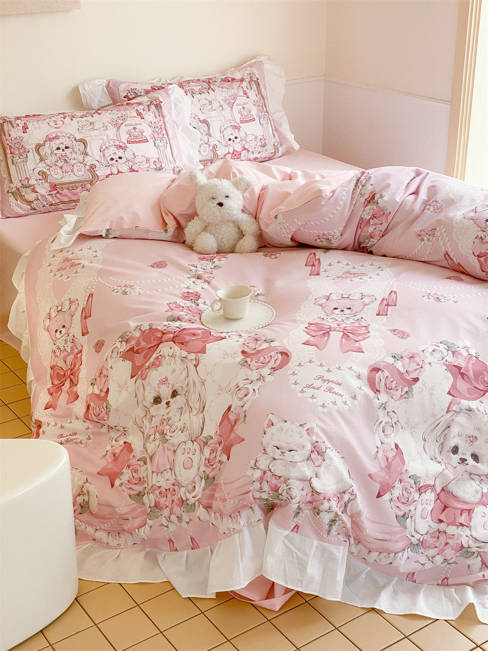Lolita princess four-piece bedding set