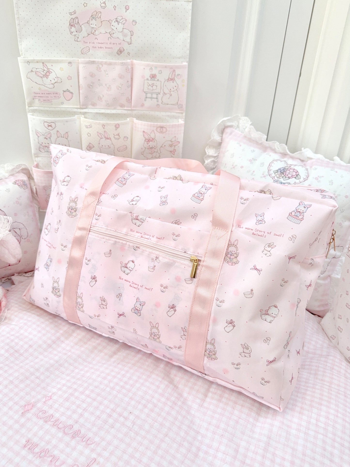 kawaii hand luggage bag
