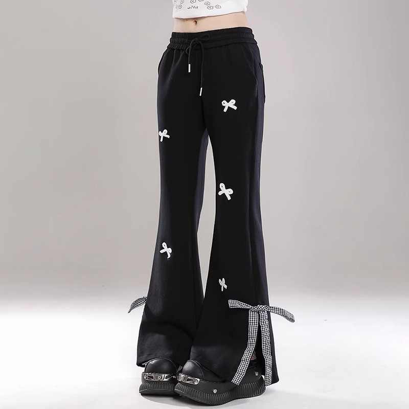 Coquette Bows Floor Mopping Pants