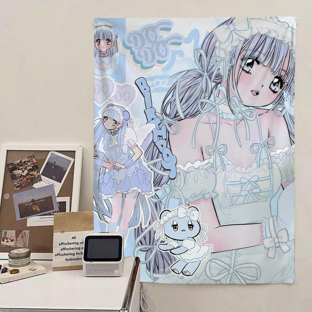 Ins style sweet girl hanging cloth