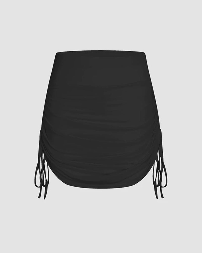 Veiled Desires Skirt Black One Size