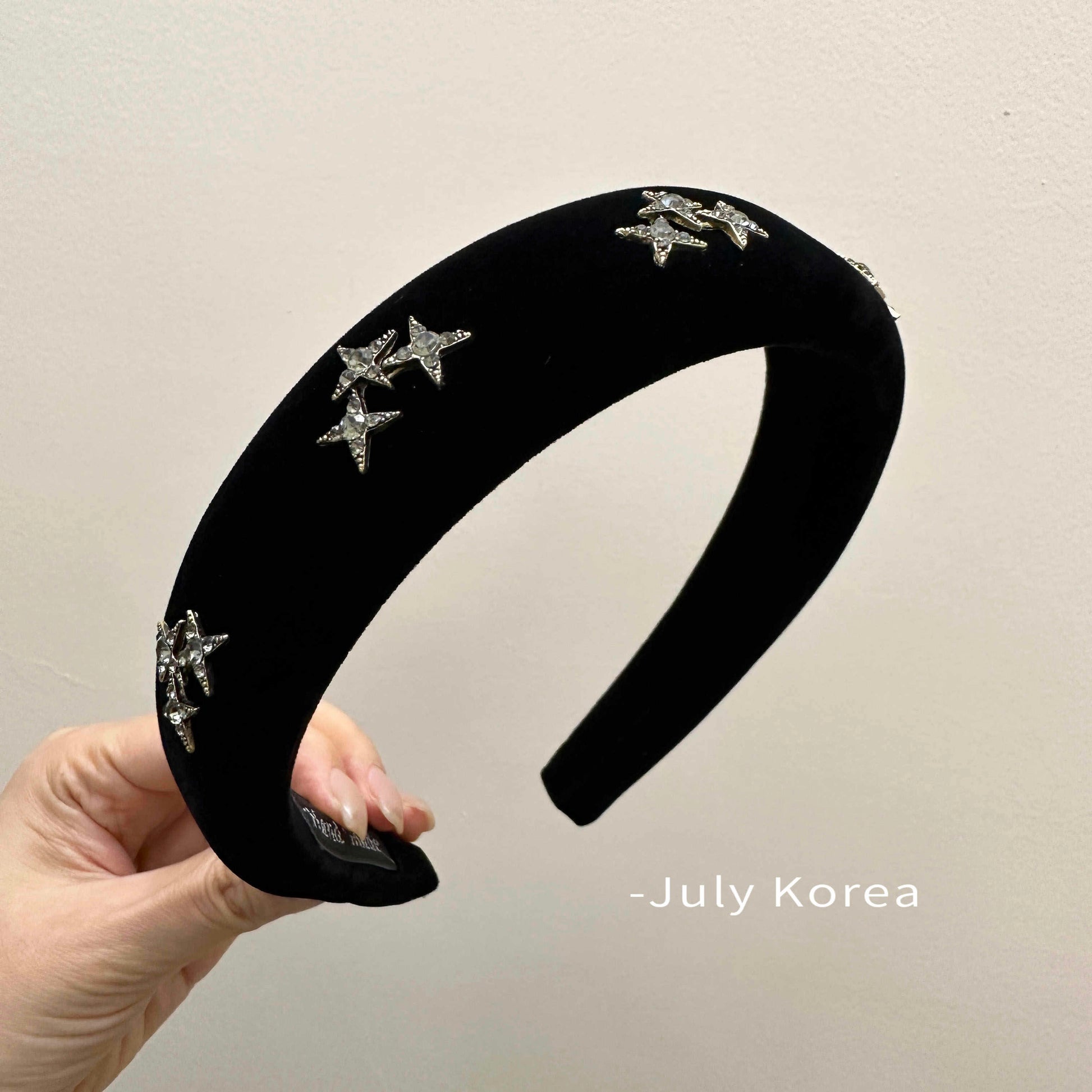 Preppy Y2K Star Velvet Headband