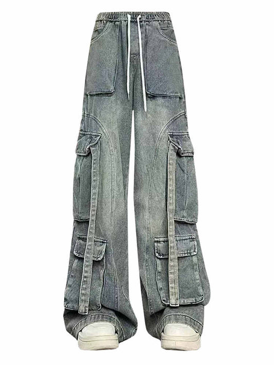 Y2K Street Hip-hop Grunge Baggy Jeans