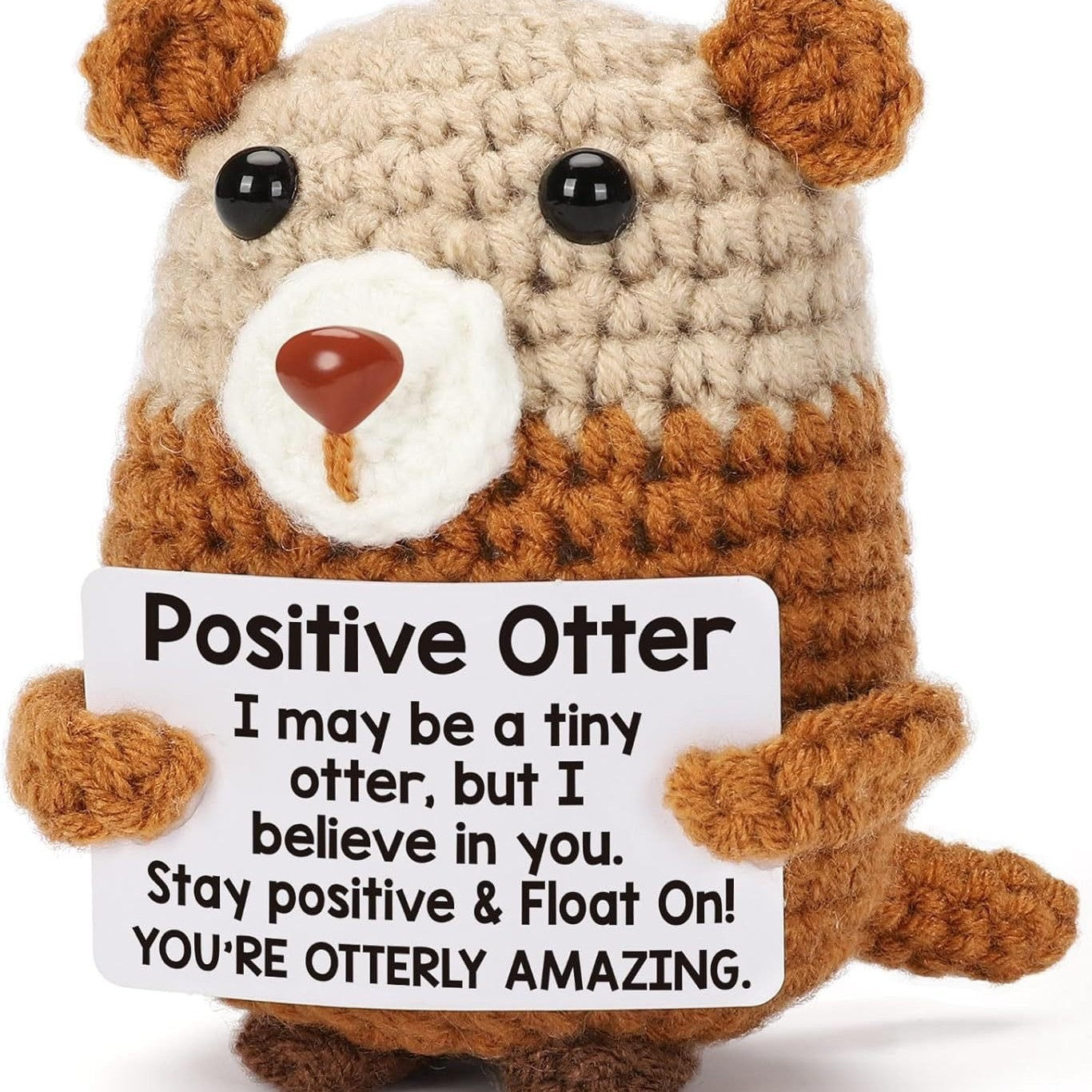 Handmade wool positive cute doll pendant