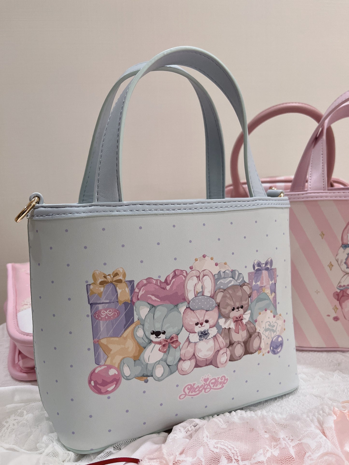 kawaii bear handbag