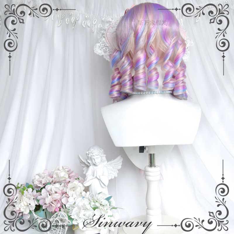 Roman Roll Lolita Wig