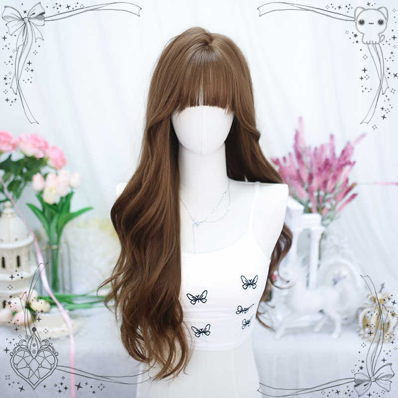 JK Long Curly Wig