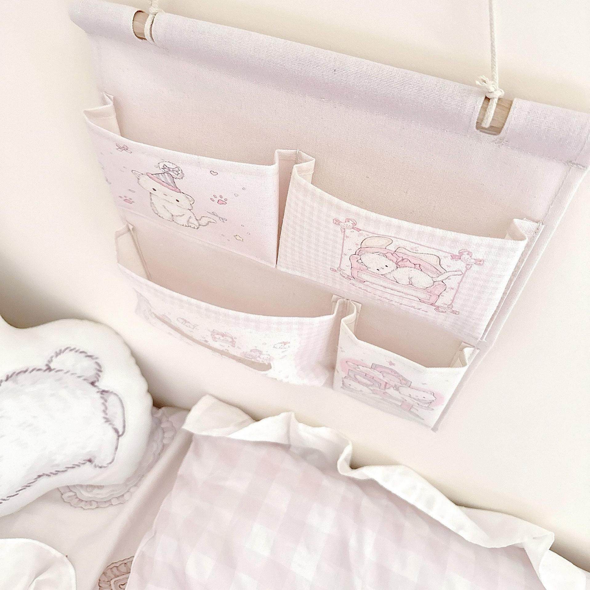 kawaii wall-mounted storage bag