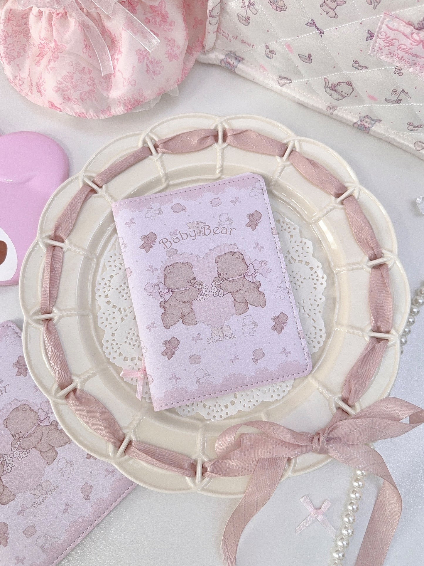 kawaii multifunctional card holder