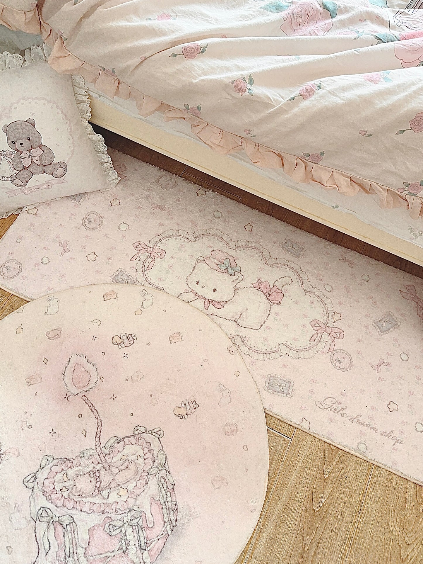 Girl's Dream baby room carpet