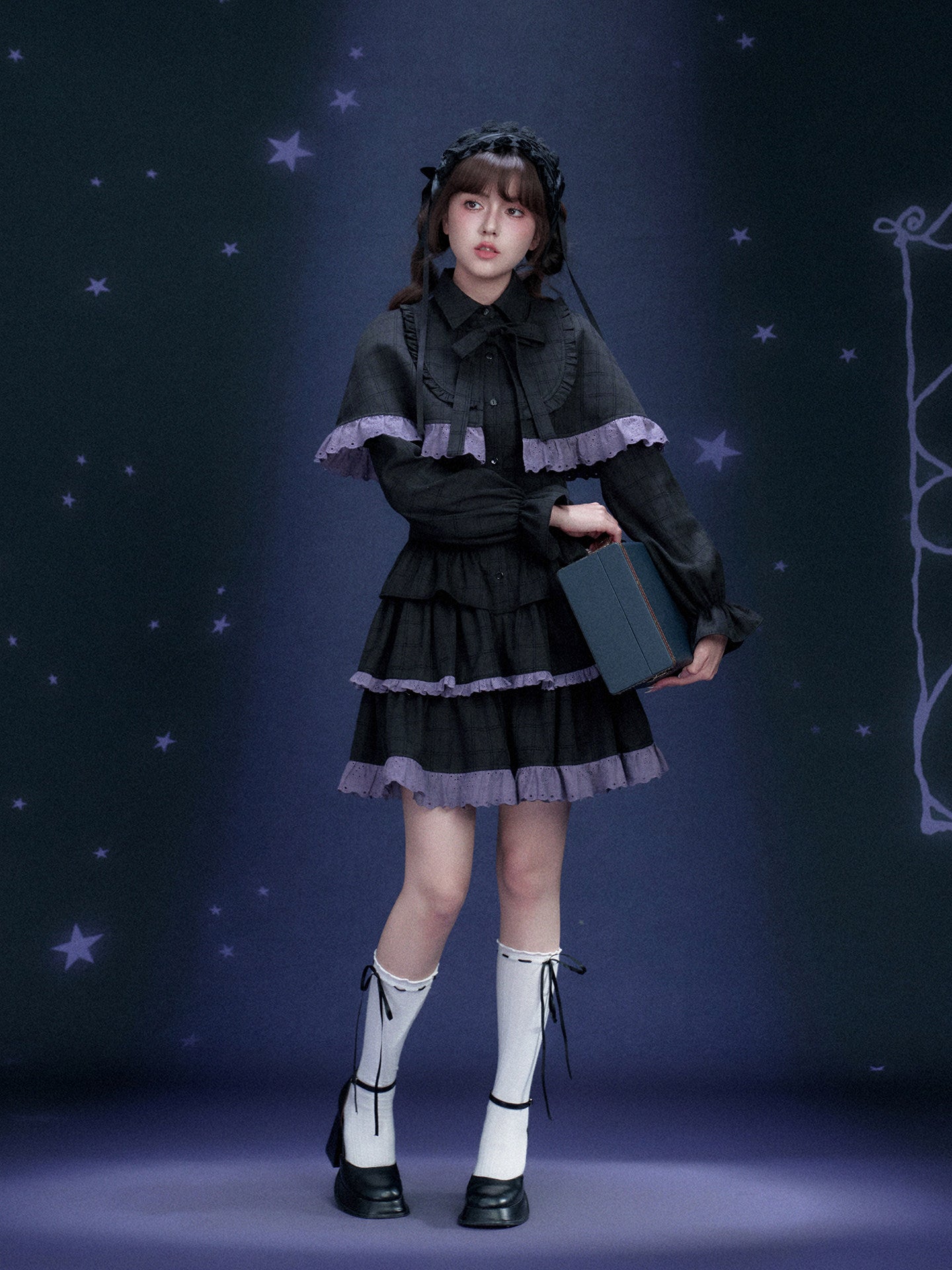 black magic cake dress