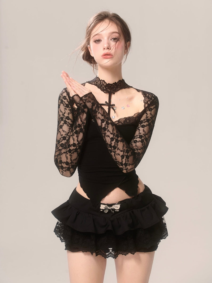 Dark Coquette Long-sleeved T-shirt