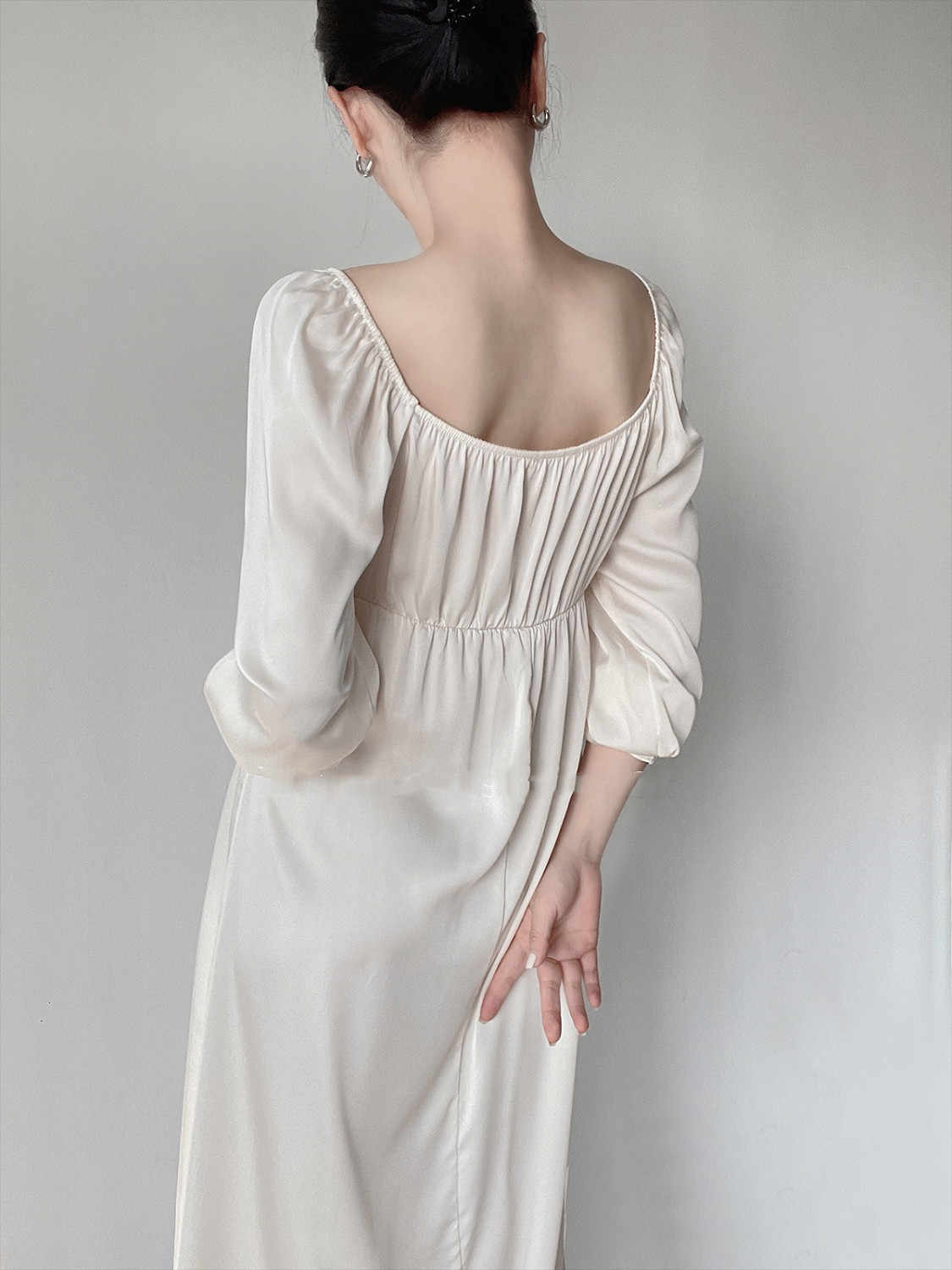 French Silk Lace Nightgown