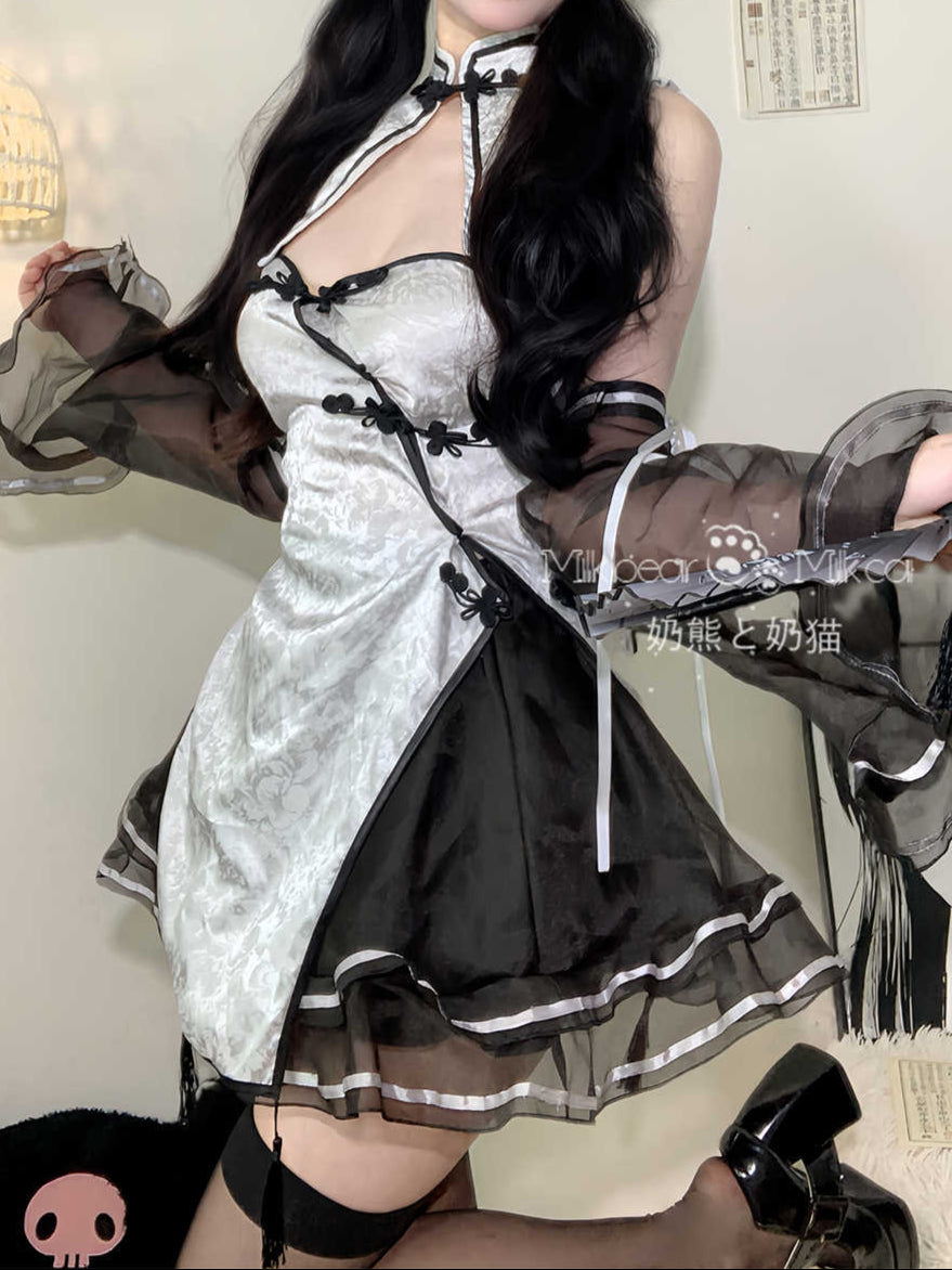 Cheongsam Lolita Maid Dress