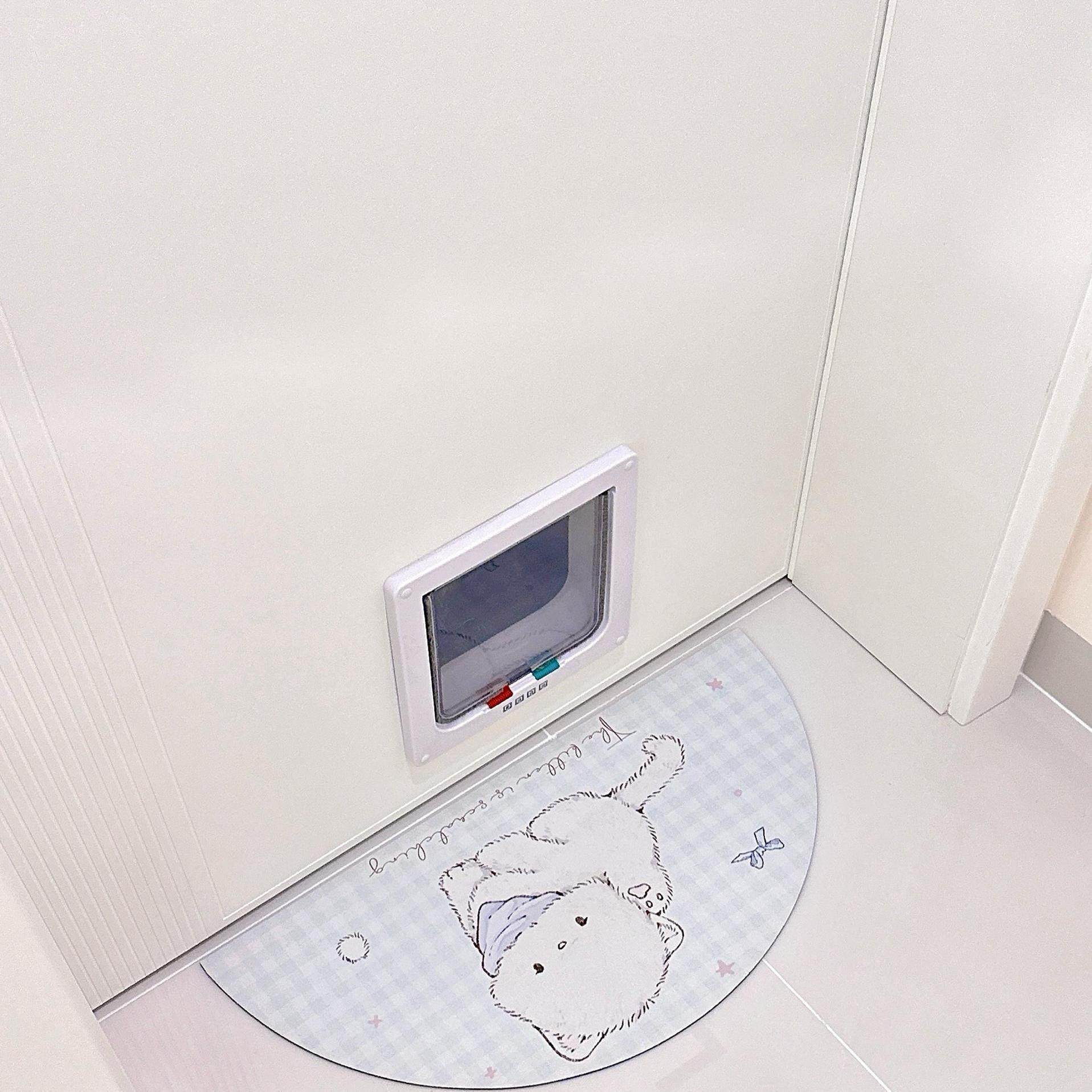 kawaii diatom mud floor mat