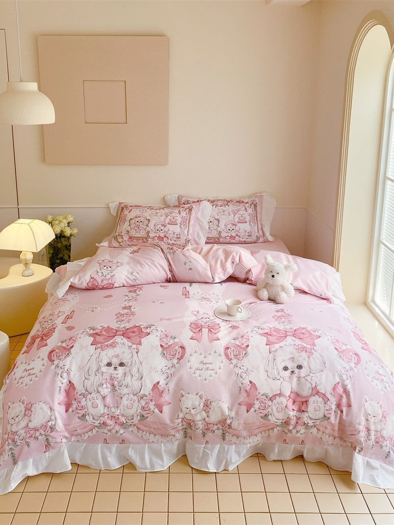 Lolita princess four-piece bedding set