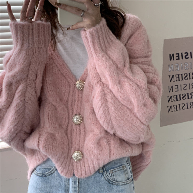 Soft Girl Knitted Cardigan